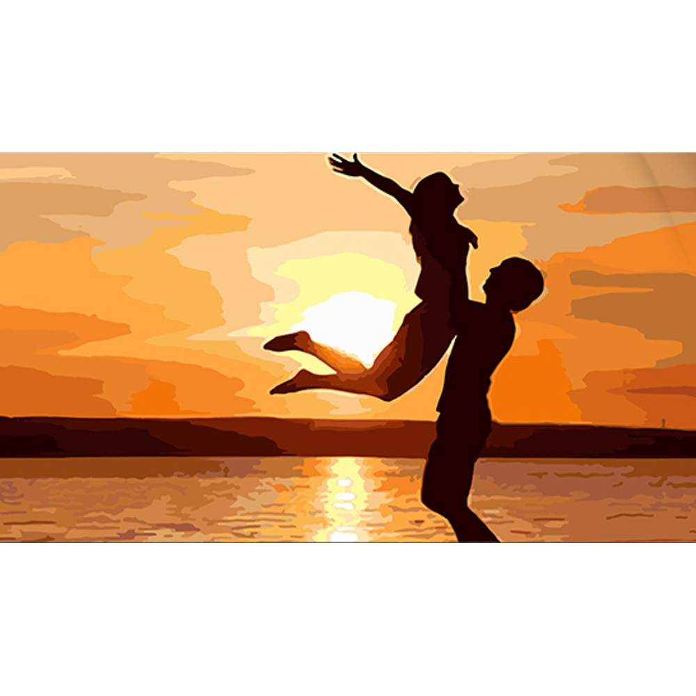 Free and in love 50x25 cm (WW174)