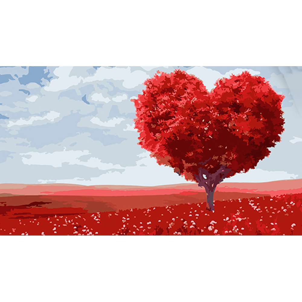 Tree-heart 50x25 cm (WW175)