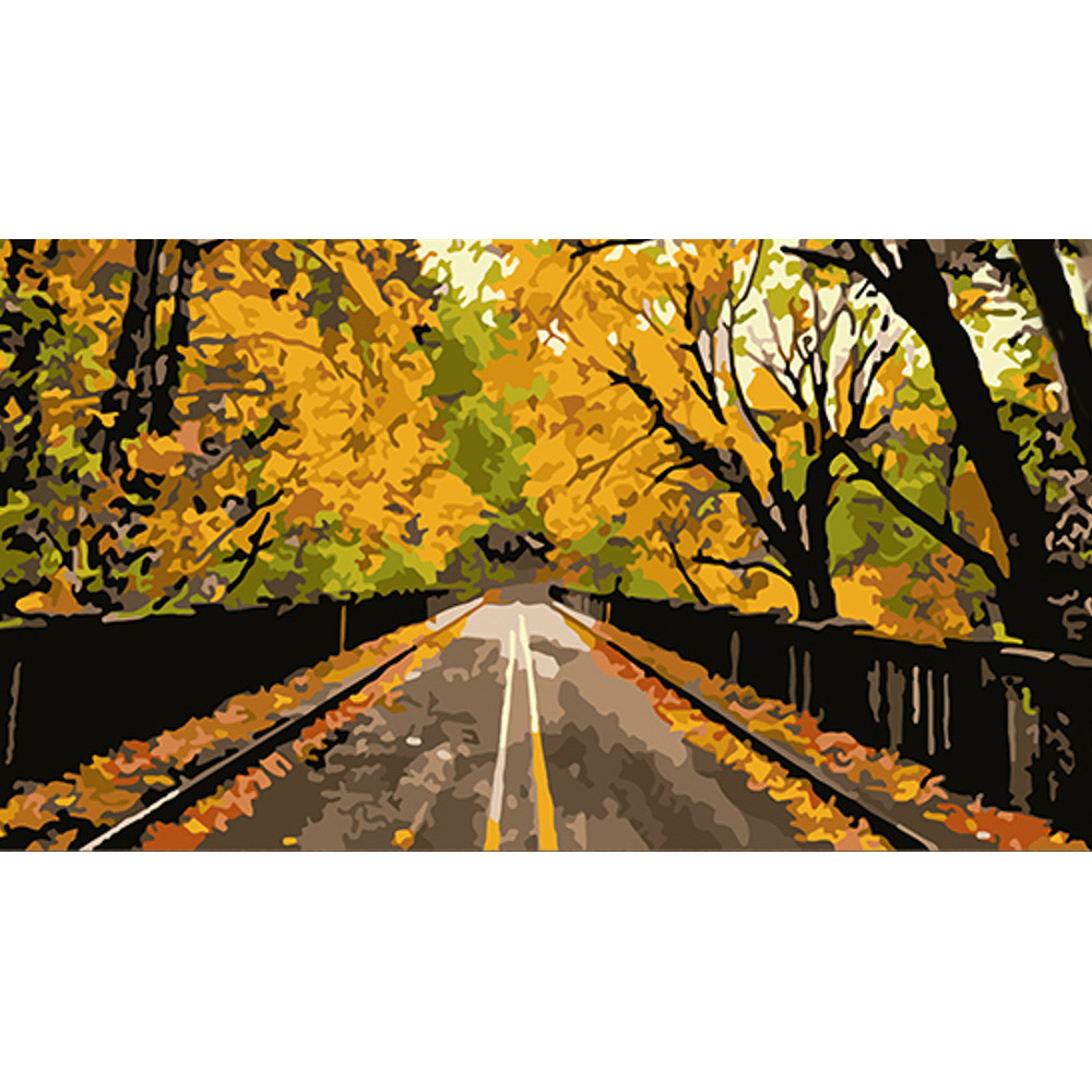 Autumn road 50x25 cm (WW206)