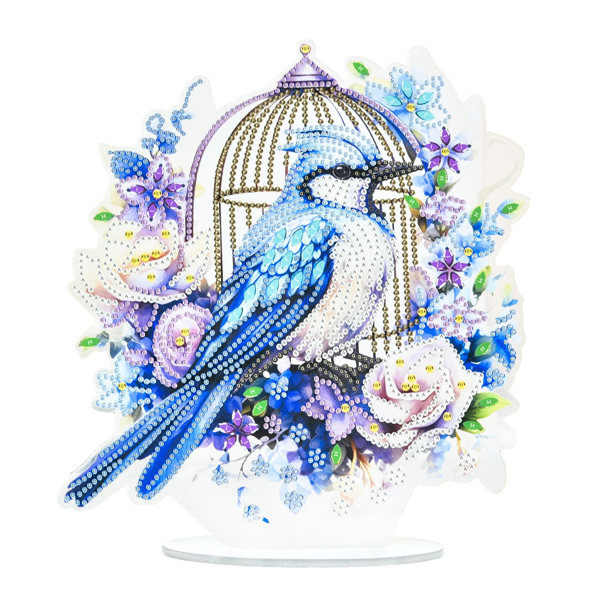 Free flight on a stand size 25x25 cm (YKLZ15277)