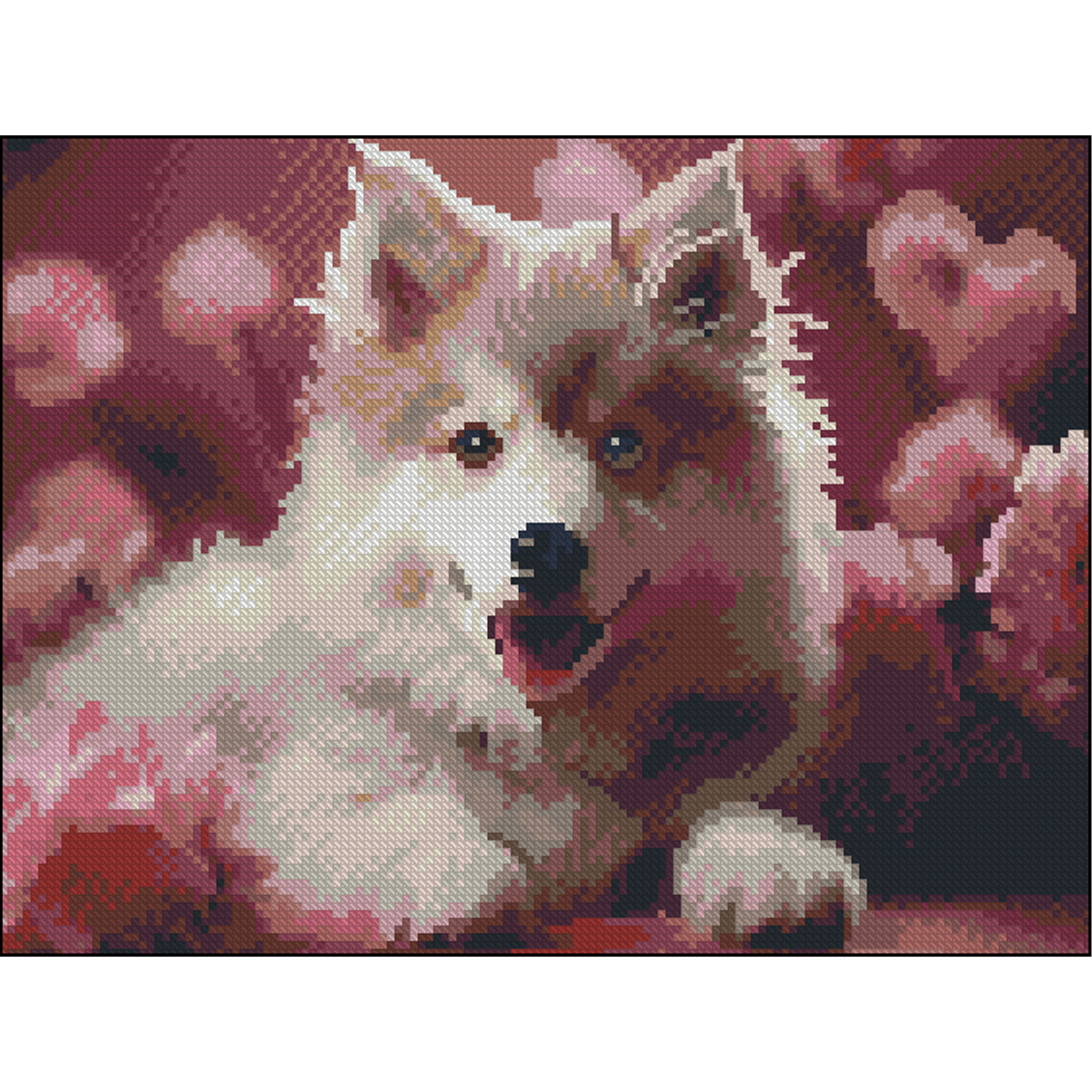Doggy without a frame size 30x40 cm (ZAV3040-27)