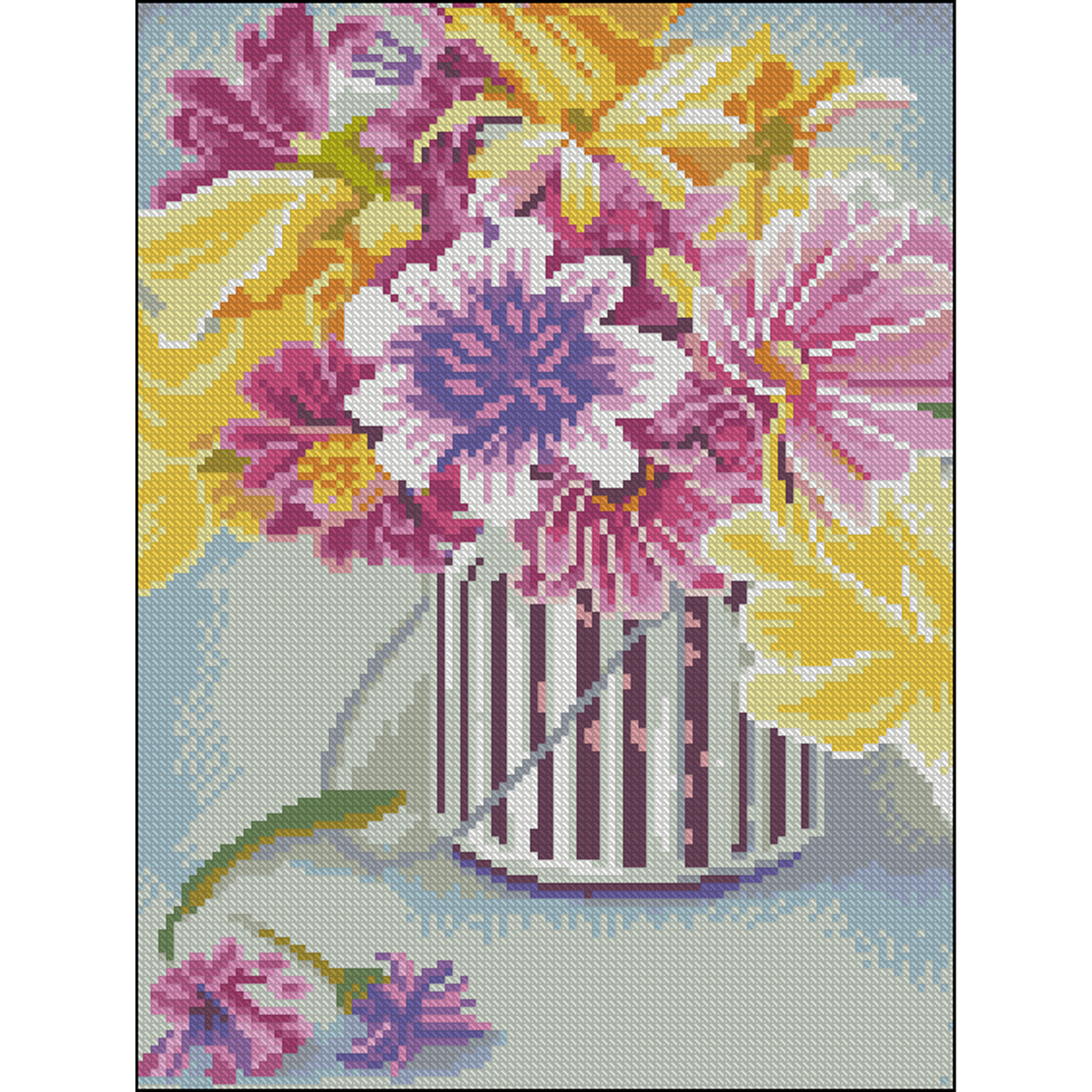 Colors of life without a frame size 30x40 cm (ZAV3040-34)