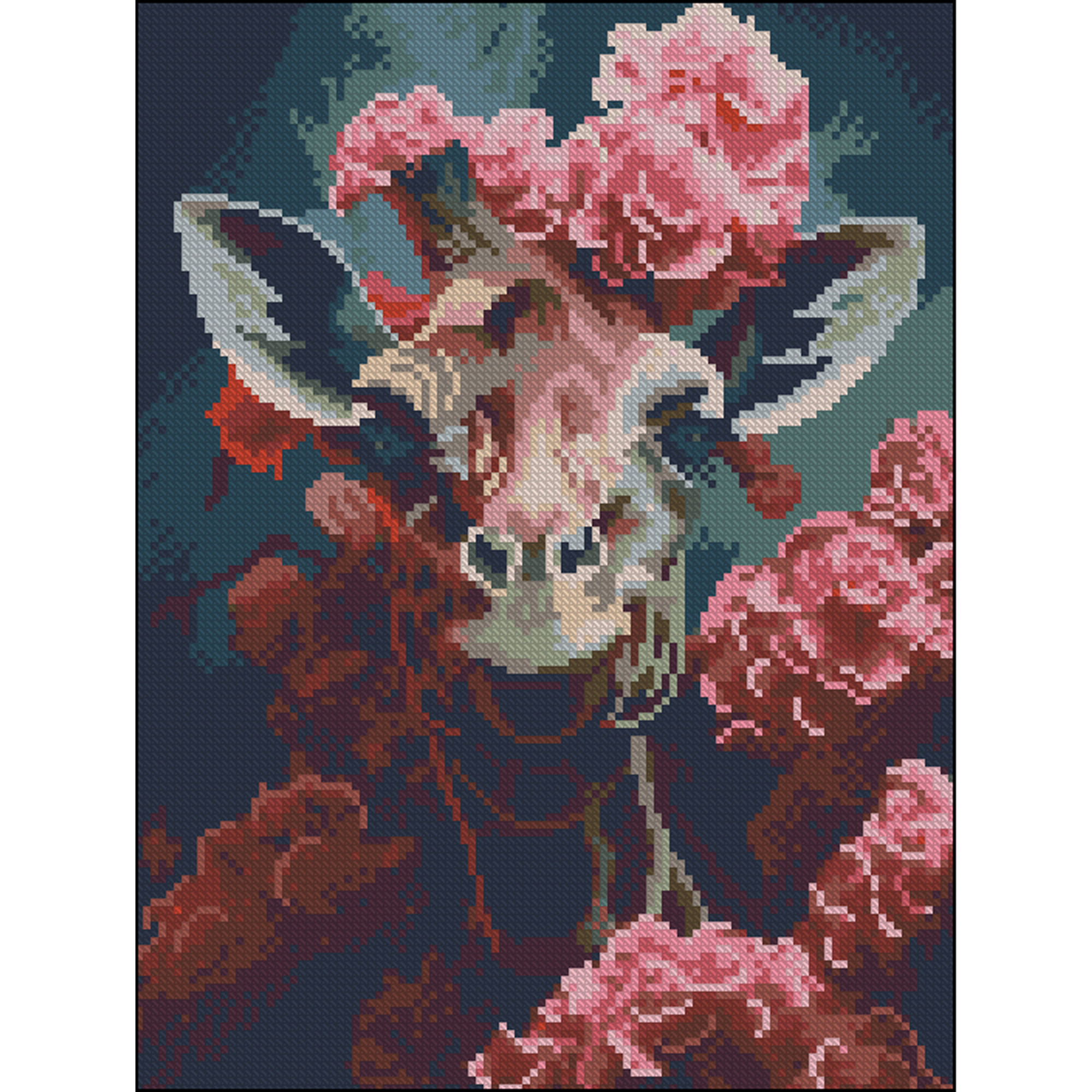 Giraffe without a frame size 30x40 cm (ZAV3040-5)