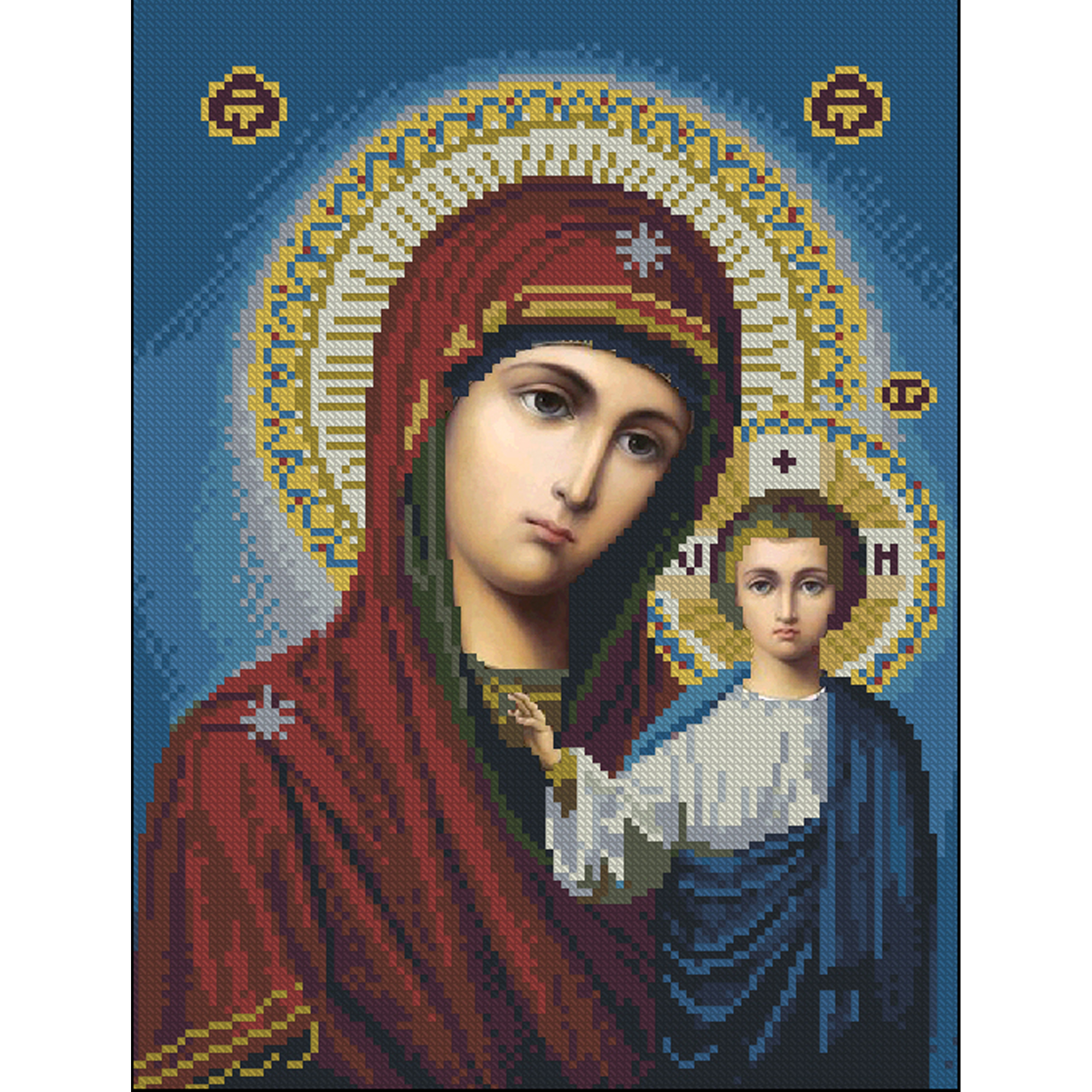 Holiness without a frame size 30x40 cm (ZAV3040-6)