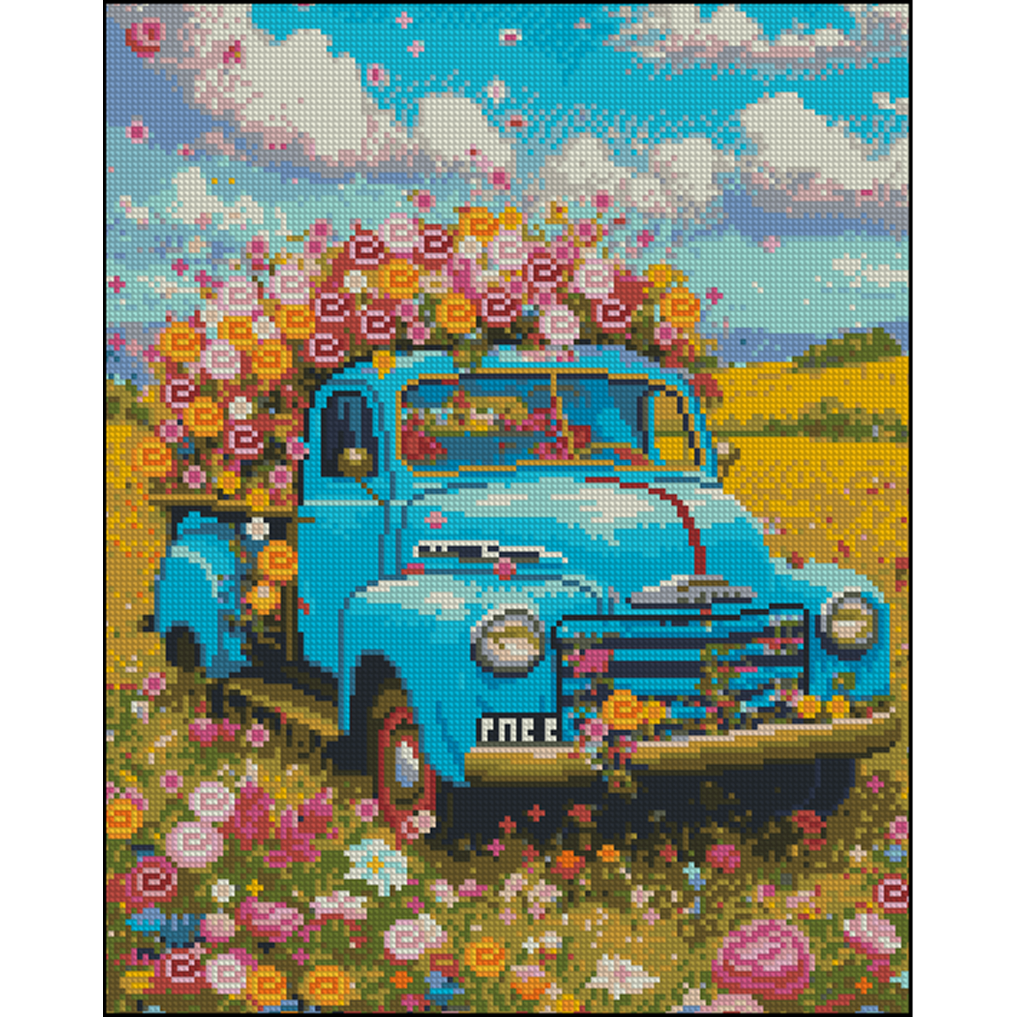 Provence without a frame size 40x50 cm (ZAV4050-1)