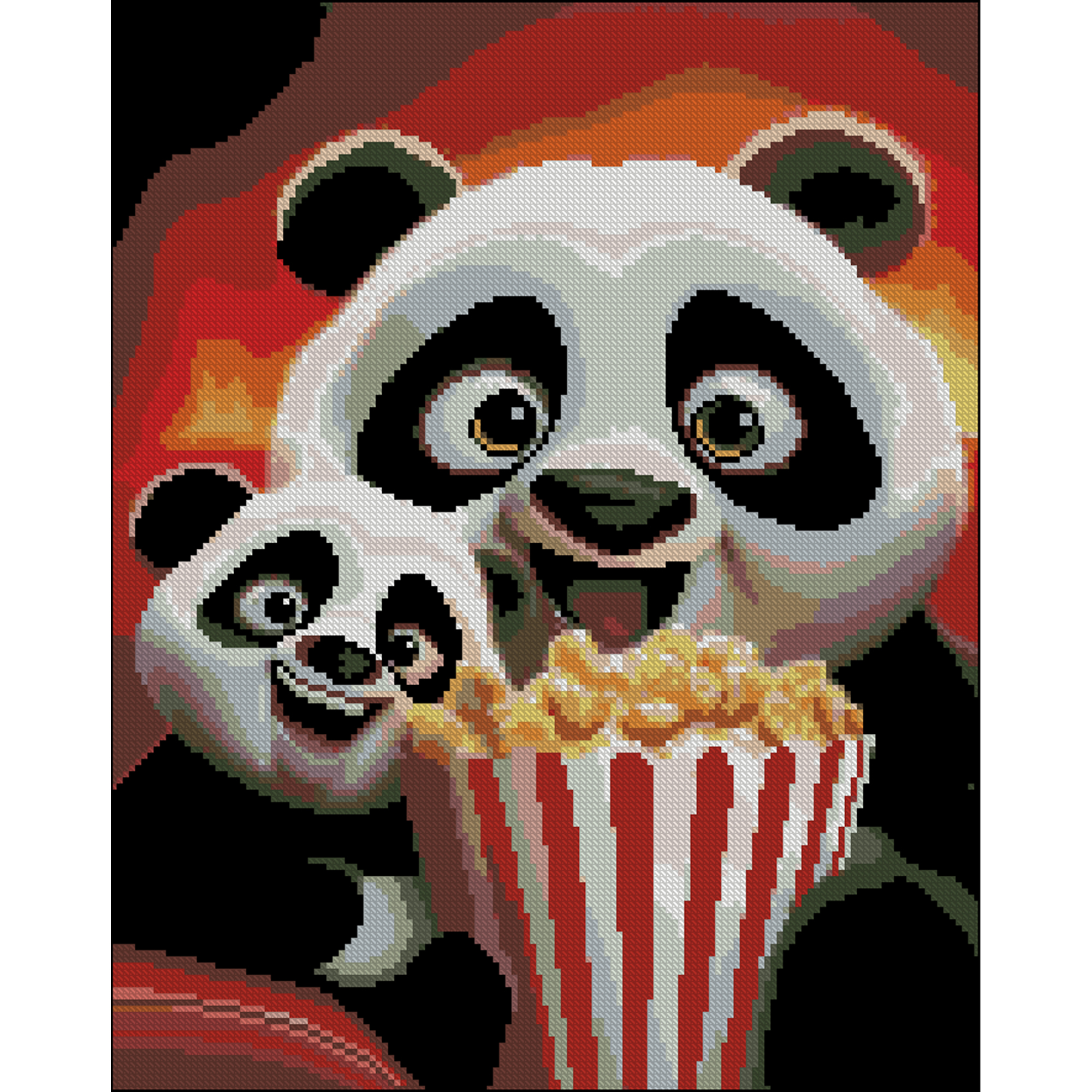 To the cinema without a stretcher size 40x50 cm (ZAV4050-14)