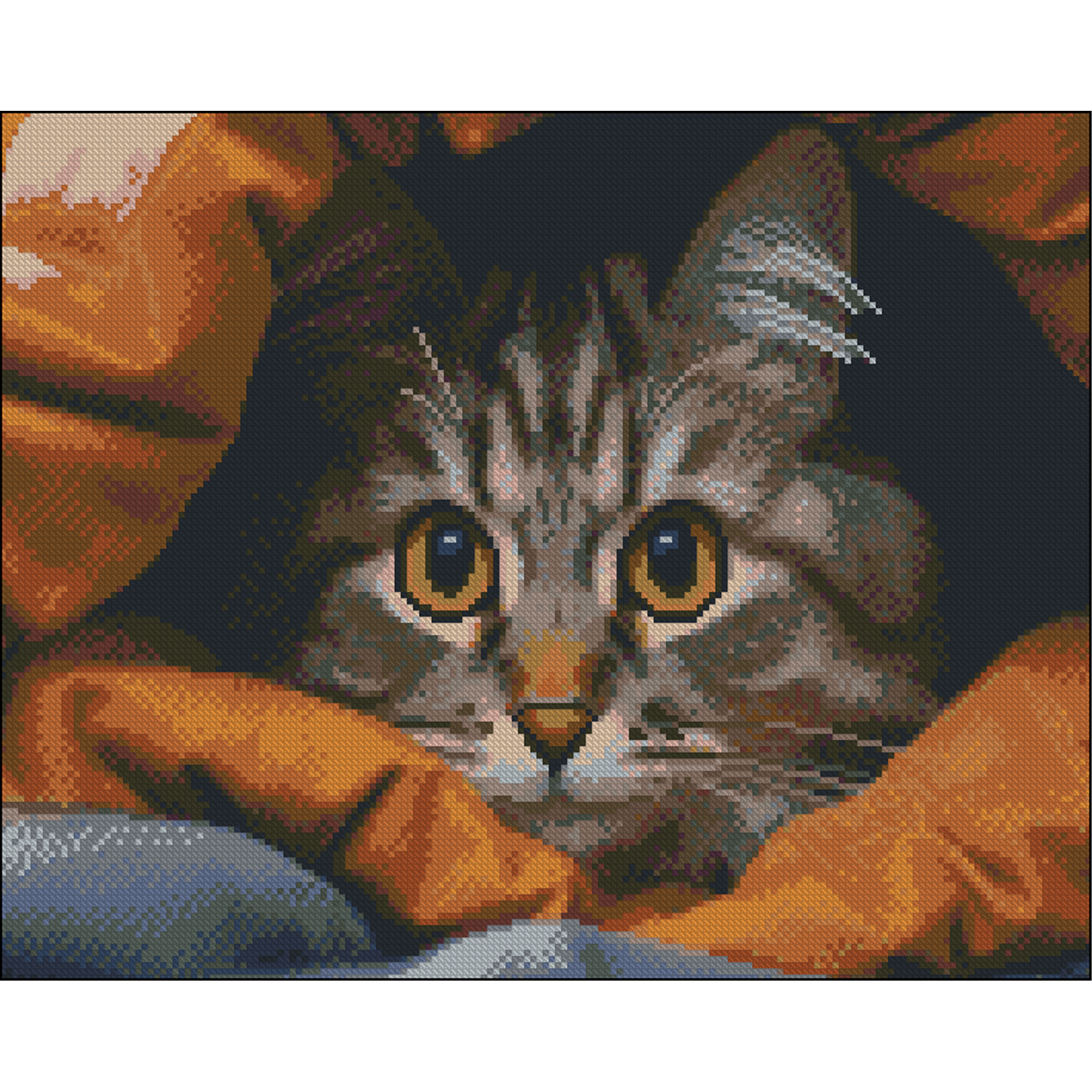 Hide and seek without a frame size 40x50 cm (ZAV4050-34)