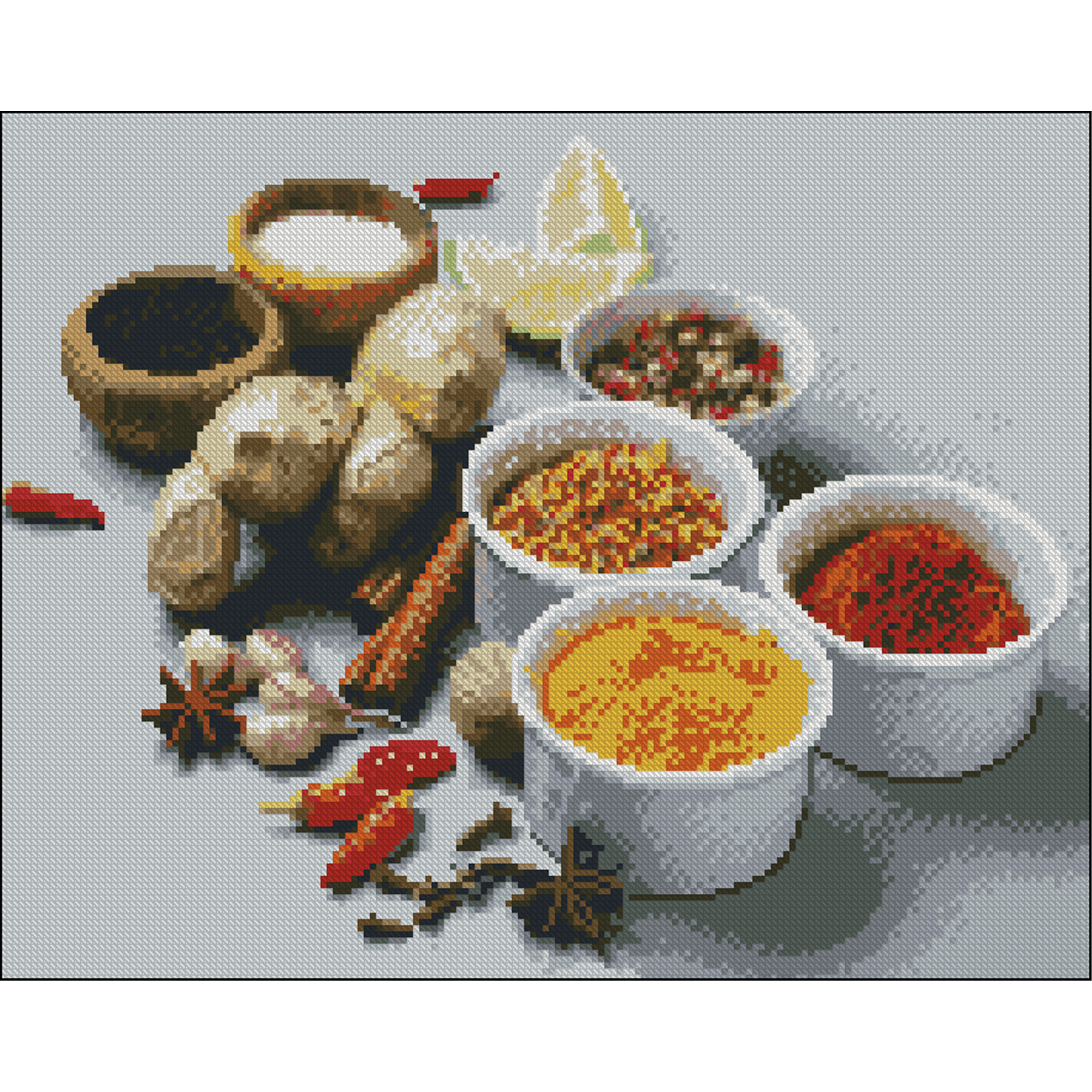 Spices without a frame size 40x50 cm (ZAV4050-35)